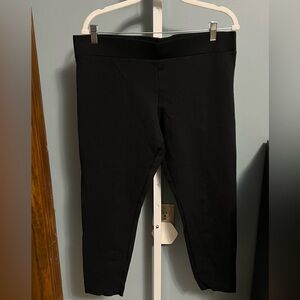 ☃️$5☃️ Ann Taylor Black Dress Leggings Preloved XL